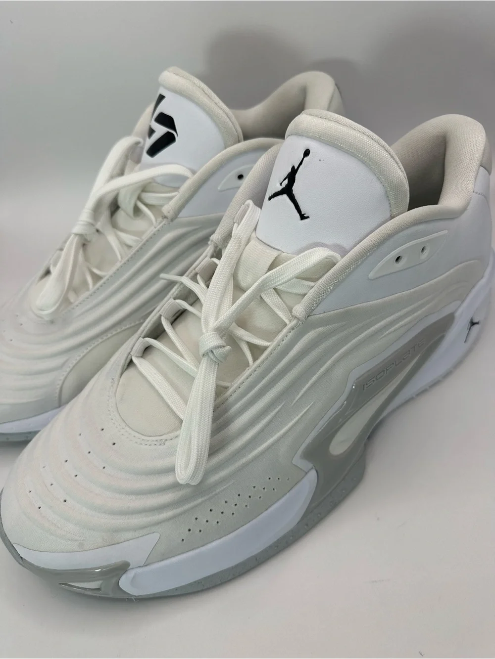 Jordan Luka 3 TB White Grey Fog Basketball Shoes FQ7453-106 Men’s Size 14
